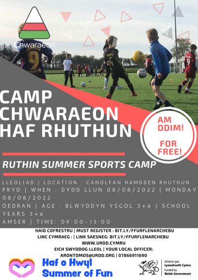 Camp Chwaraeon Haf Rhuthin